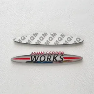 Logo Emblema JCW para Maletero de Mini Cooper One