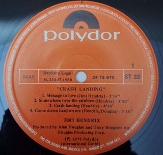 Vinilos LP Jimi Hendrix