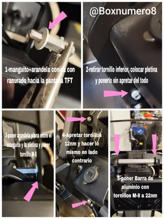 Soporte Refuerzo GPS Husqvarna Norden 901 2024-26