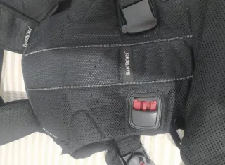 Portabebés ergonómico negro