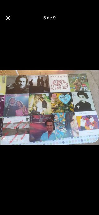 Vinilos Internacionales y Nacionales. 20€/unidad