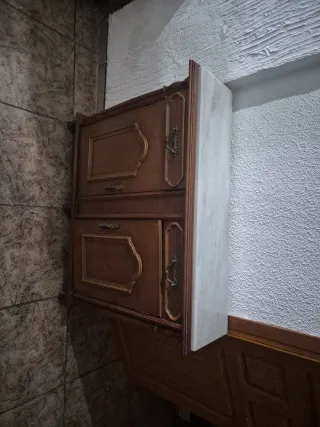 Mueble de entrada de madera