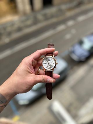 Reloj Poedagar Nuevo Marrón/Dorado