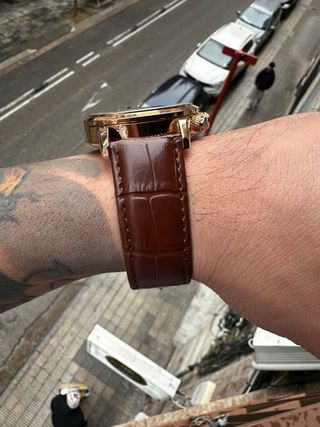 Reloj Poedagar Nuevo Marrón/Dorado