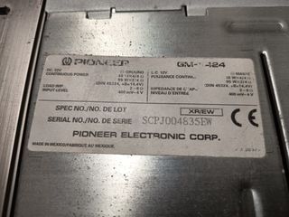 Amplificatore Pioneer GM-X 424