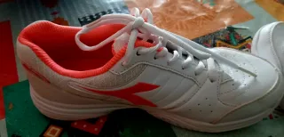 Scarpe Diadora Donna Bianco Arancio