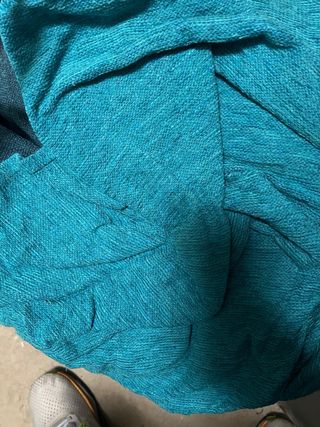 Mesa Camilla Grande Tela Azul