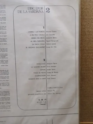 Lote 4 Vinilos Sardana Cobla Barcelona ver fotos