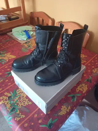 Botas Tamaris Mujer Talla 39 Negras