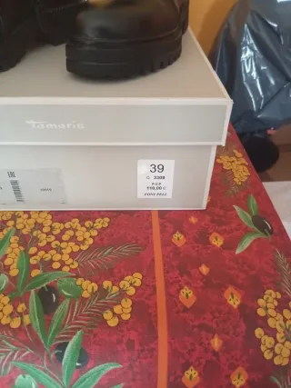 Botas Tamaris Mujer Talla 39 Negras