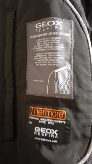 Cazadora Geox Talla 58 Negra