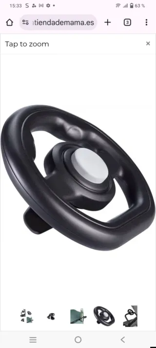 Silla de paseo/viaje gris