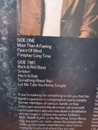 Boston - primo Album