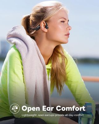 MONODEAL Auriculares de Conducción Ósea, Open Ear