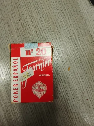 Cartas Fournier Poker Español Nº 20