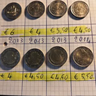 Monete Commemorative Italia 2004-2014