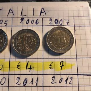 Monete Commemorative Italia 2004-2014