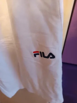 Pantalón corto Fila blanco nuevo