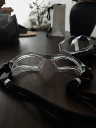 Gafas de natación transparentes