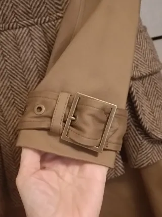 Gabardina Highly Preppy combinada espiga M