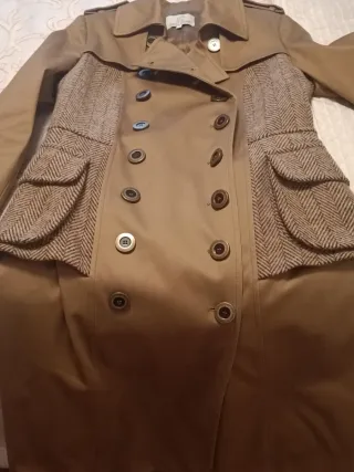 Gabardina Highly Preppy combinada espiga M