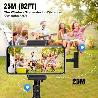 Doppio Microfono Wireless per Smartphone Audio