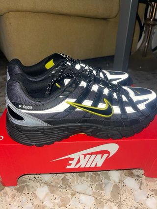 Nike P-6000 Negro Amarillo