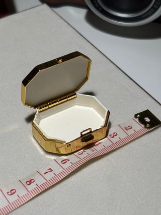 Caja Joyero Vintage Japonesa Octogonal