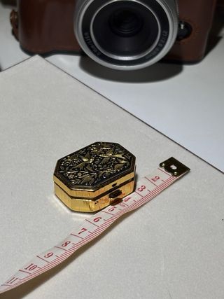 Caja Joyero Vintage Japonesa Octogonal