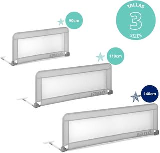 Jané Barrera de Cama Abatible, Largo 140 cm, Bolsa