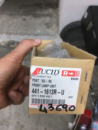 Lampada Anteriore PSAT '93-'96 4411613RU