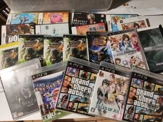 Lote Videojuegos DS, 3DS, PSP, PS3