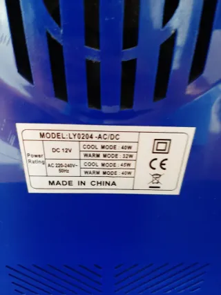 Mini nevera LY0204 AC/DC