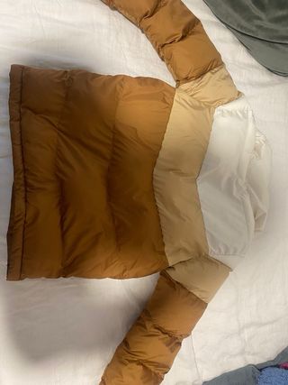 Abrigo plumífero Columbia Talla S colores tierra