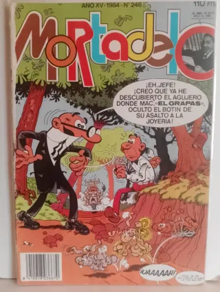 LOTE DE TEBEOS MORTADELO.EL DISFRAZ DE PIRATA.