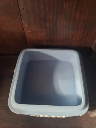 Caja joyero Wedgwood azul