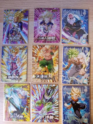 165 Cartas Dragon Ball Luoka