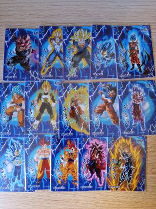 165 Cartas Dragon Ball Luoka