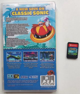 Disco Nintendo switch Sonic Superstars SEGA