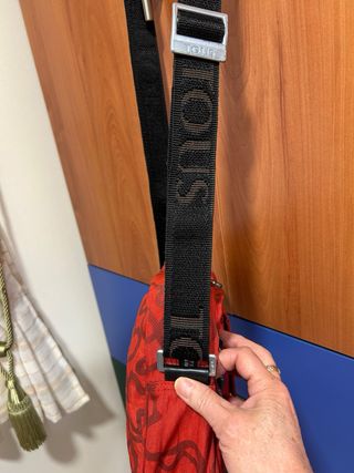 Bolso bandolera Tous original color rojo