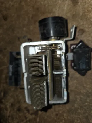 Tandem radio antigua de valvulas