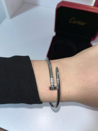 Pulsera Cartier Juste un Clou Plata