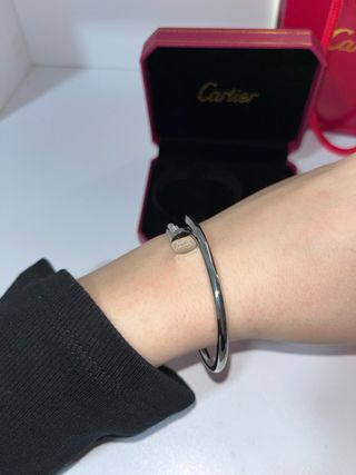 Pulsera Cartier Juste un Clou Plata