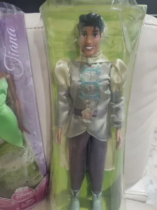 Coppia Bambole Disney La Principessa e il Ranocchi