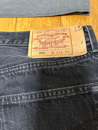 Jeans Levi's 501 Vintage Relaxed Fit W33 L34