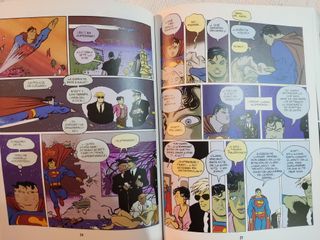 Cómic Superman y la bomba de la paz NOVELA GRÁFICA