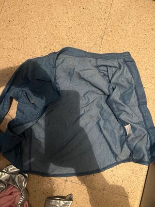 Camisa vaquera azul 3 años