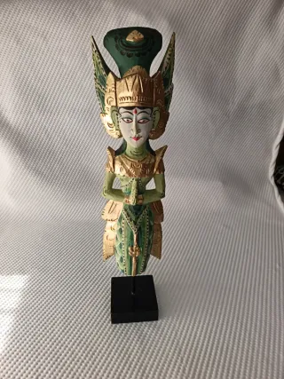 Figura madera Tailandesa decorativa