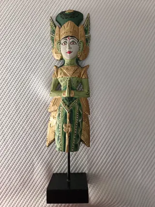 Figura madera Tailandesa decorativa