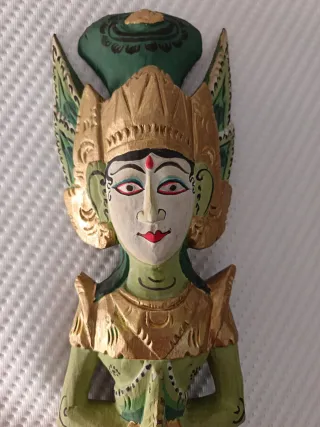 Figura madera Tailandesa decorativa